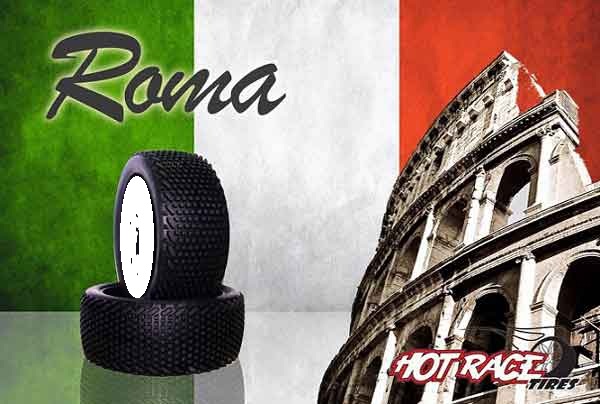 HRRMASSRI Hot Race Coppia Gomme ROMA Super Soft INCOLLATE su Cerchio (2)