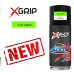 XGRIP-8004 X Grip Bomboletta Spray per Lexan Colore Verde Fluo (150 ml)
