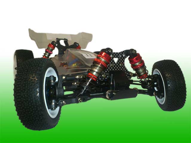 EMB-1HC LC RACING - 1/14 Mini Buggy Carbon Version Off Road  2.4GHz Brushless RTR