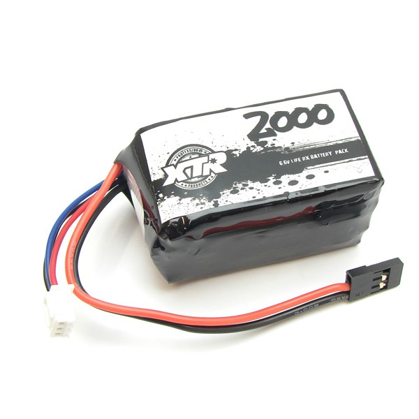 XTR-0209 XTR Products Receiver Battery SQUARE LIFE  6.6v 2000 Mah