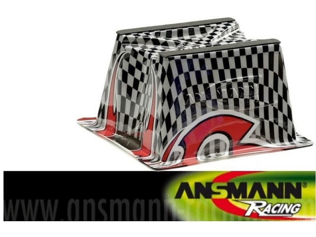 ANS203000093 Ansmann Supporto Automodello in Lexan Grigio