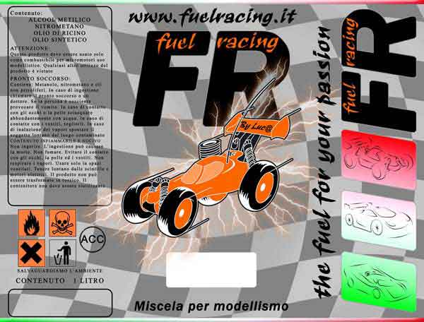 FR-TP16 FUEL RACING Top 16% nitro  lt.1