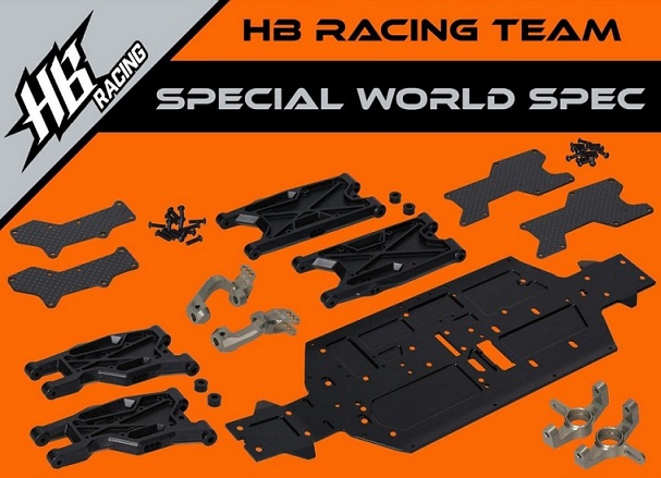 HB20484SWS Hot Bodies Kit Conversione D819-RS a D819 Special World Spec